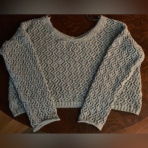 Knitted long sleeve shirt
